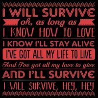 Lyriclyfe I Will Survive Sweatshirt thumb 3