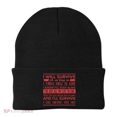 Lyriclyfe I Will Survive Beanie