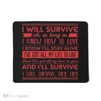 Lyriclyfe I Will Survive Mousepad thumb 0