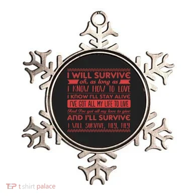 Lyriclyfe I Will Survive Ornament