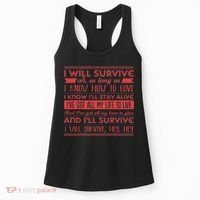Lyriclyfe I Will Survive Women's Tank Top thumb 0