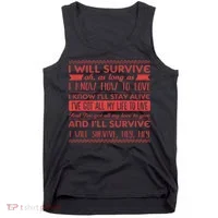 Lyriclyfe I Will Survive Tank Top thumb 0