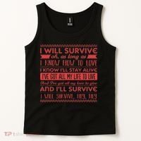 Lyriclyfe I Will Survive Tank Top thumb 2
