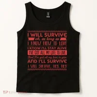 Lyriclyfe I Will Survive Tank Top thumb 2