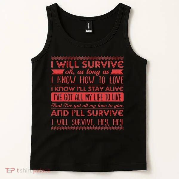 Lyriclyfe I Will Survive Tank Top