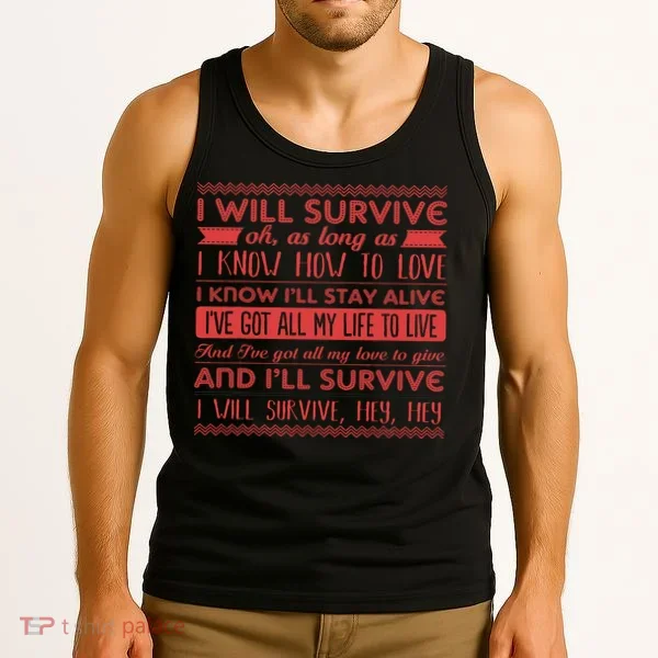 Lyriclyfe I Will Survive Tank Top