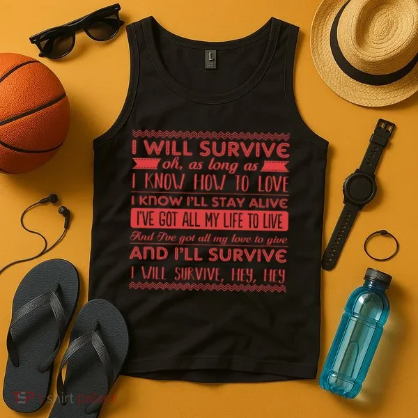 Lyriclyfe I Will Survive Tank Top