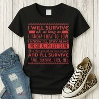 Lyriclyfe I Will Survive Women's T-Shirt thumb 3