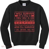 Lyriclyfe I Will Survive Kids Sweatshirt thumb 0