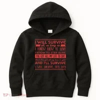 Lyriclyfe I Will Survive Kids Hoodie thumb 0