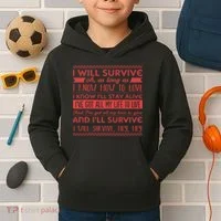 Lyriclyfe I Will Survive Kids Hoodie thumb 2
