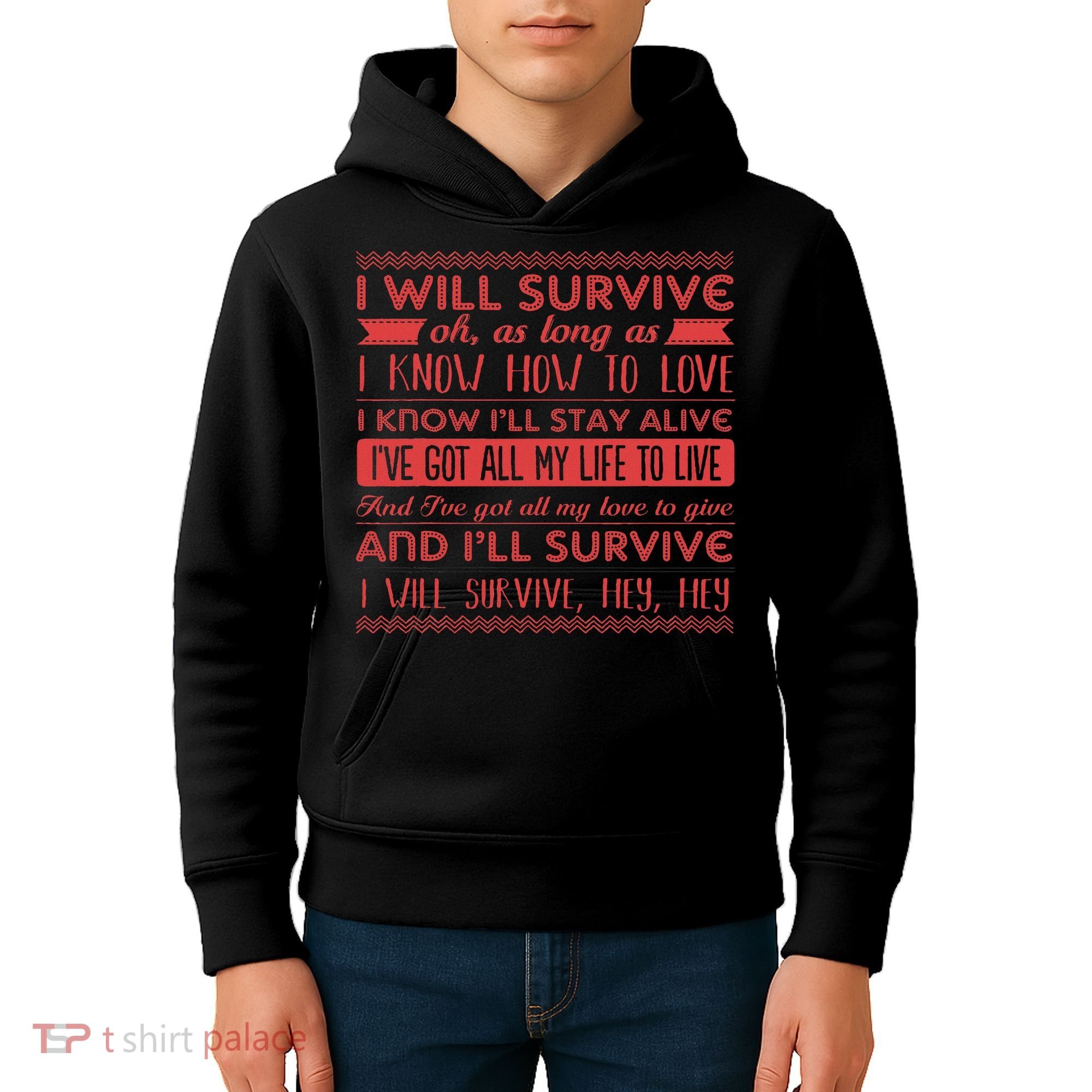 Lyriclyfe I Will Survive Kids Hoodie