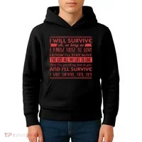 Lyriclyfe I Will Survive Kids Hoodie thumb 4