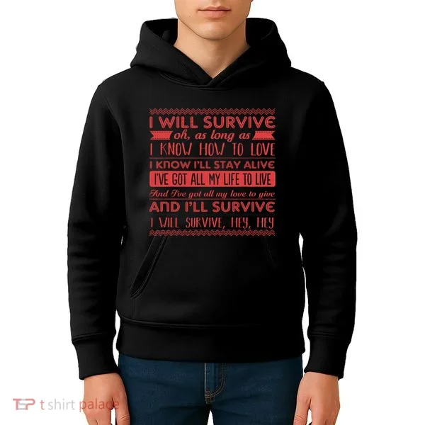 Lyriclyfe I Will Survive Kids Hoodie
