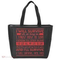 Lyriclyfe I Will Survive Tote Bag thumb 0