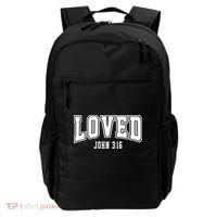 Loved John 3:16 Bible Verse Christian Backpack thumb 0