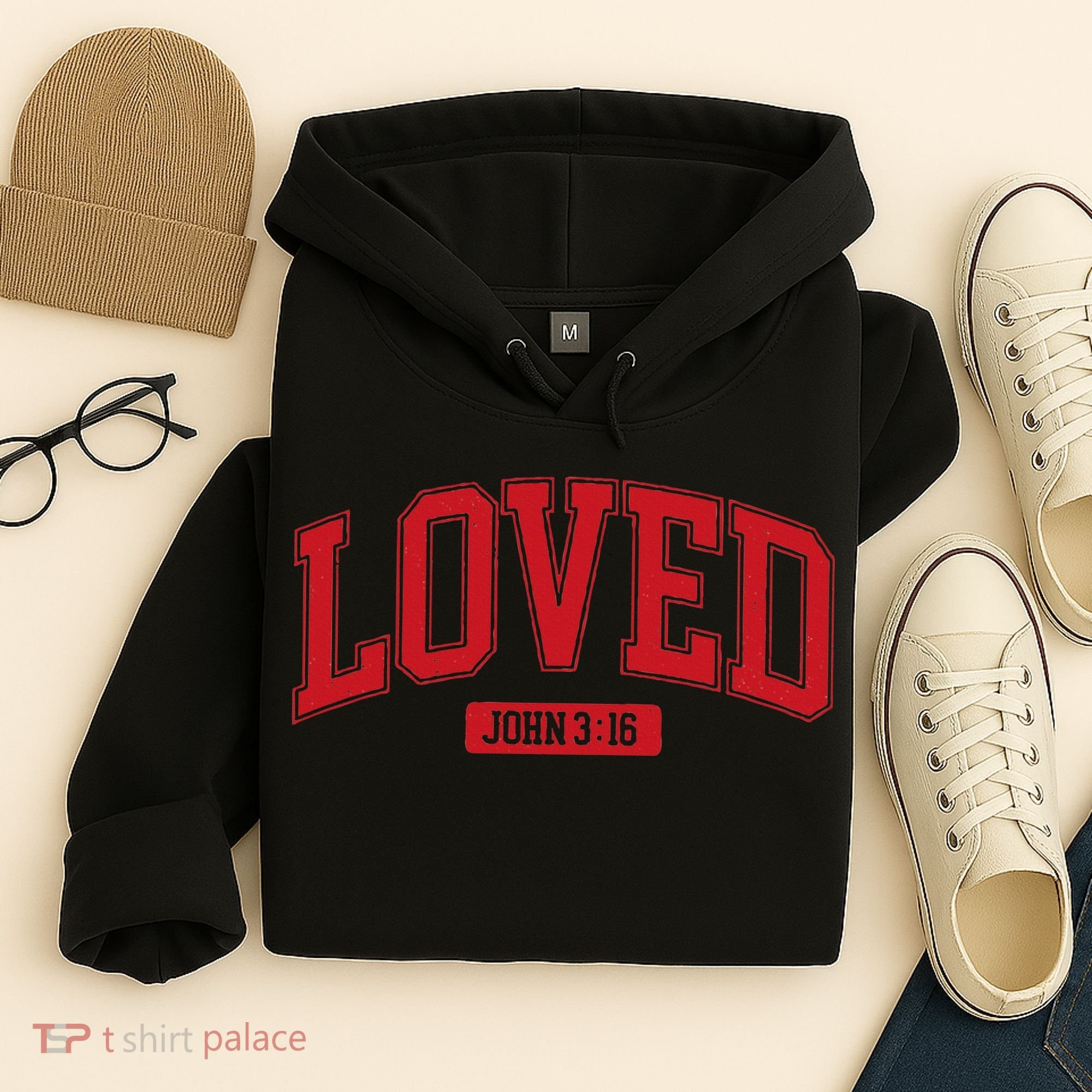 Loved John 3 16 Hoodie