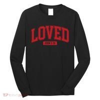 Loved John 3 16 Long Sleeve Shirt thumb 0