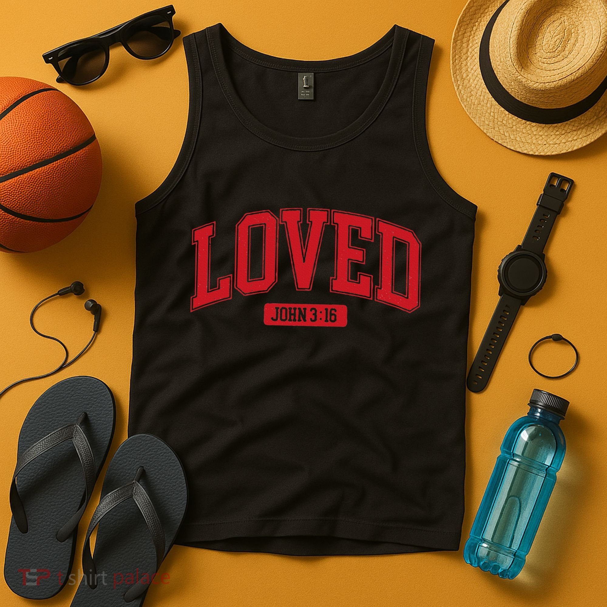 Loved John 3 16 Tank Top