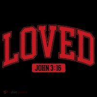 Loved John 3 16 Tank Top thumb 6