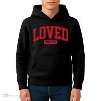Loved John 3 16 Kids Hoodie thumb 4