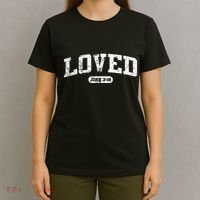 Loved John 316 Jesus Christian Faith T-Shirt thumb 4