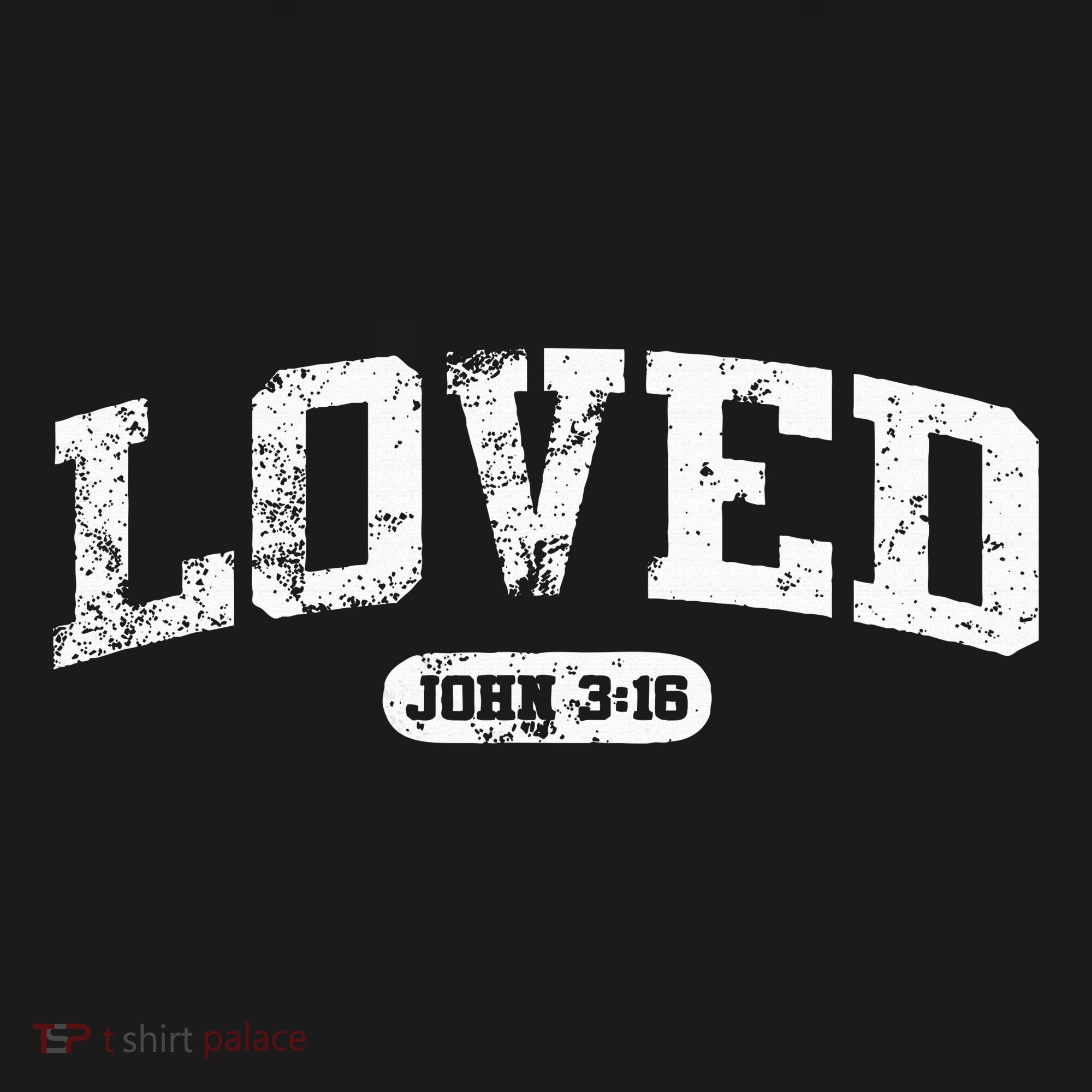 Loved John 316 Jesus Christian Faith Coaster