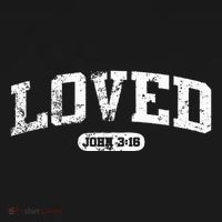 Loved John 316 Jesus Christian Faith Women's Hoodie thumb 2
