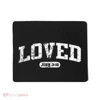 Loved John 316 Jesus Christian Faith Mousepad thumb 0