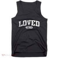 Loved John 316 Jesus Christian Faith Tank Top thumb 0