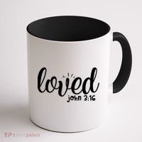 Loved John 3:16 Quote Coffee Mug thumb 1