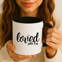 Loved John 3:16 Quote Coffee Mug thumb 3