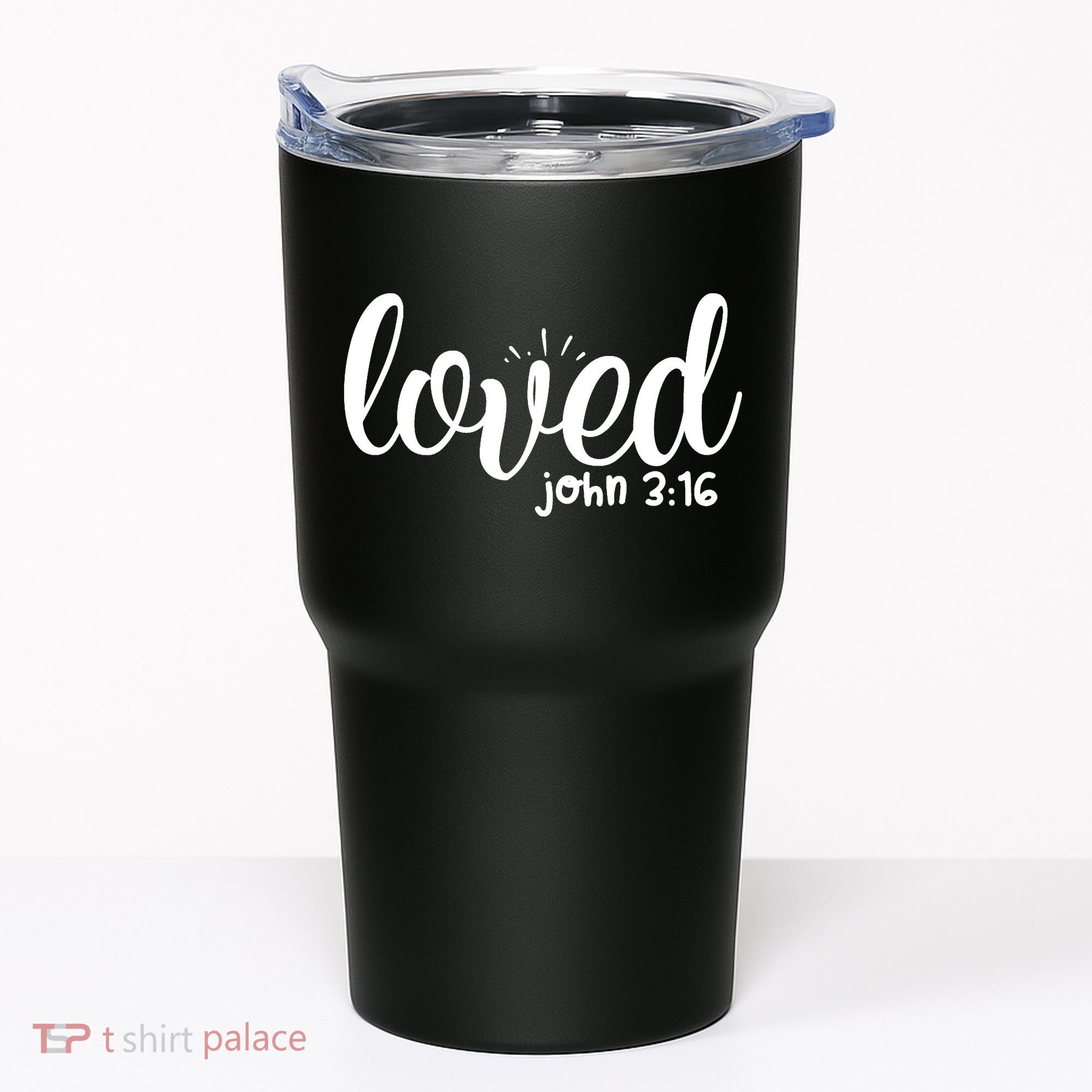 Loved John 3:16 Quote Tumbler