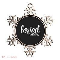 Loved John 3:16 Quote Ornament thumb 0