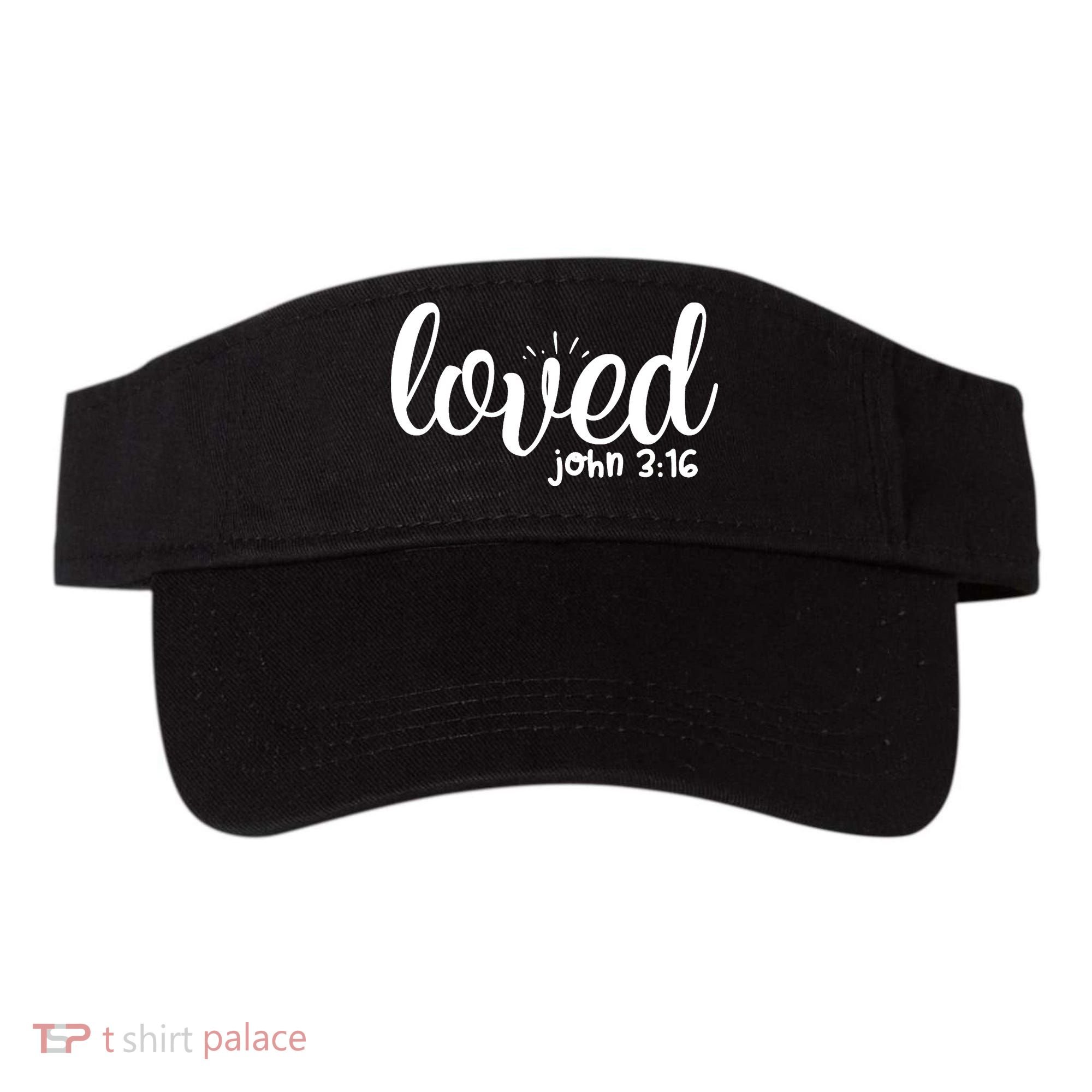 Loved John 3:16 Quote Visor