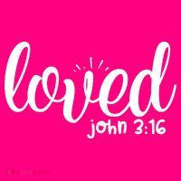Loved John 3:16 Quote Women's Tank Top thumb 4