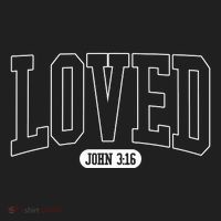 Loved John 3 16 Women's Sweatshirt thumb 2