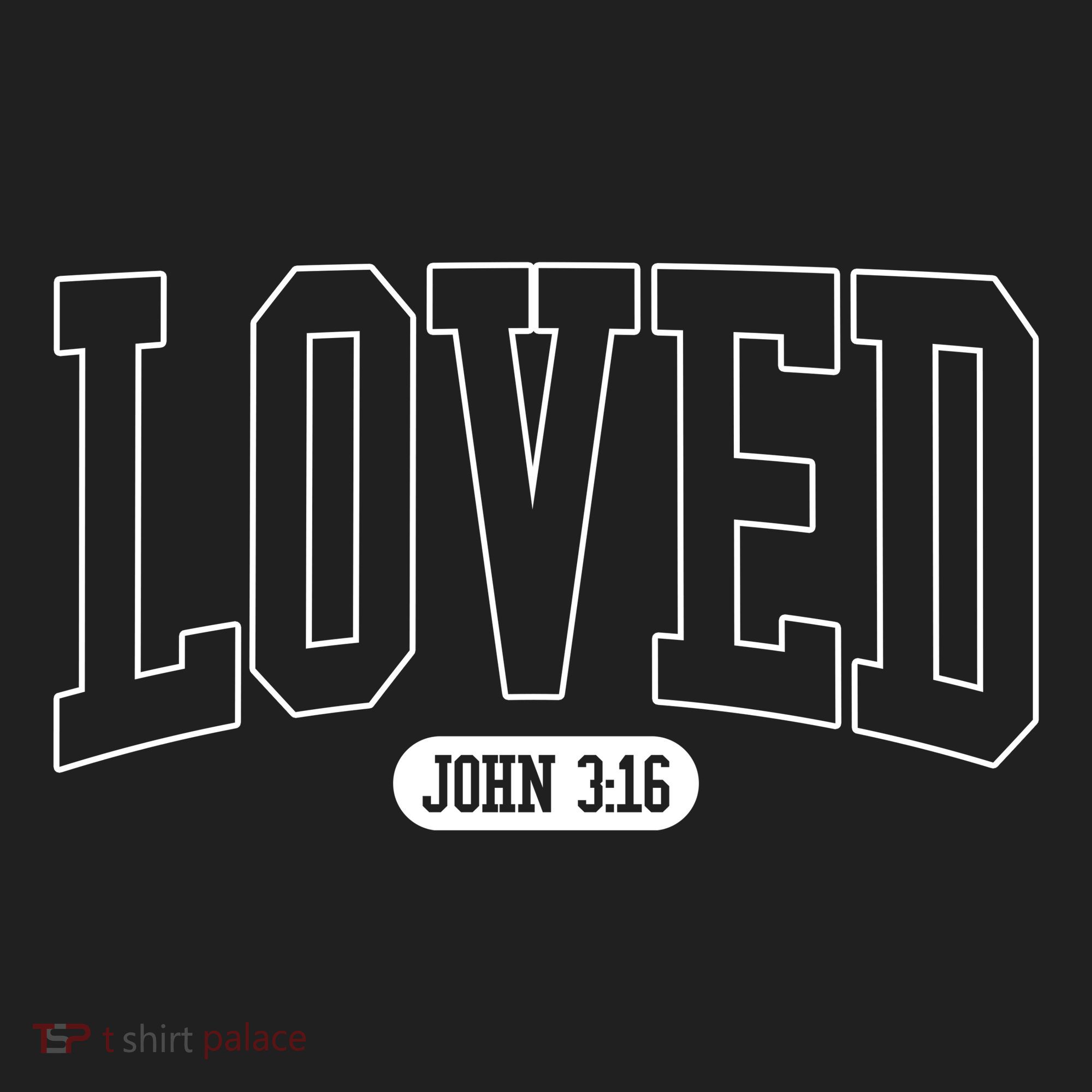 Loved John 3 16 Women's Sweatshirt