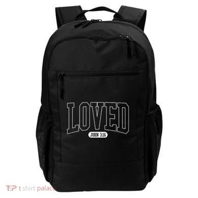 Loved John 3 16 Backpack