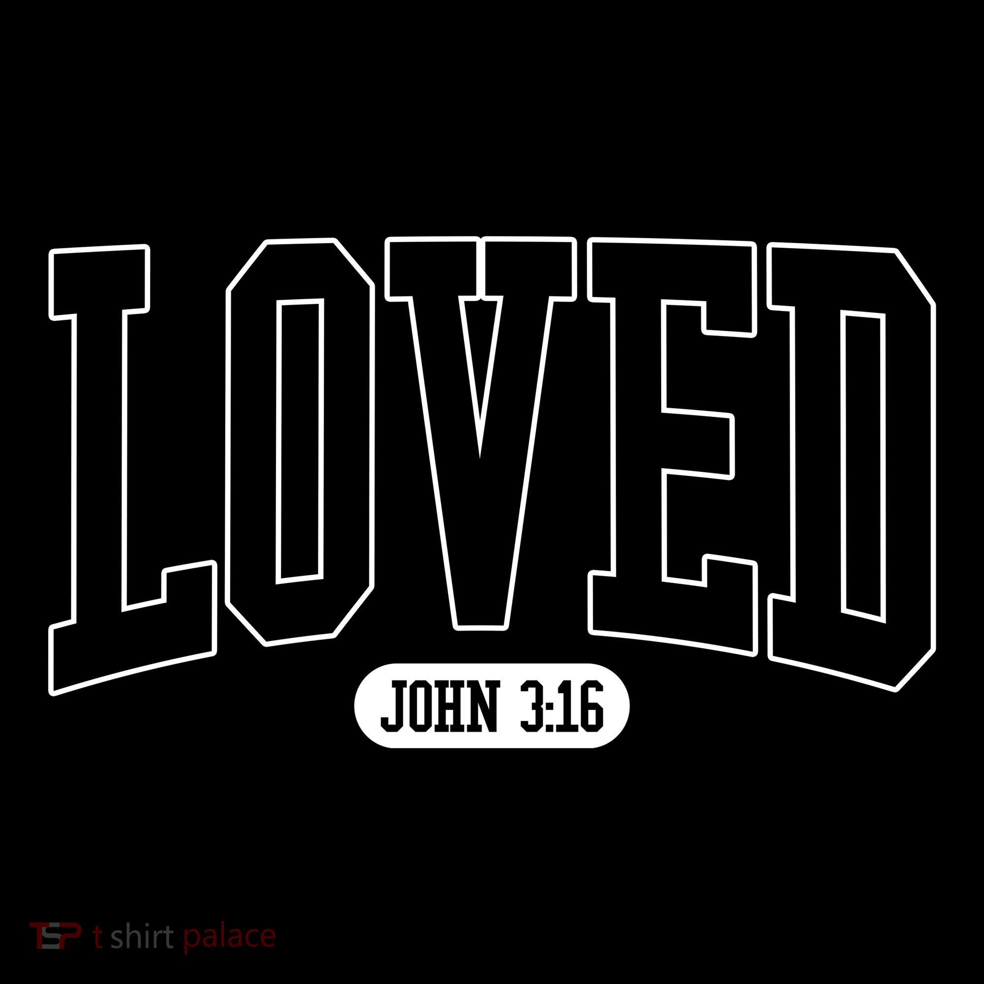 Loved John 3 16 Backpack