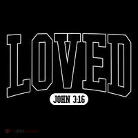 Loved John 3 16 Women's Hoodie thumb 2