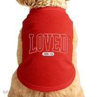 Loved John 3 16 Doggie Tank thumb 0