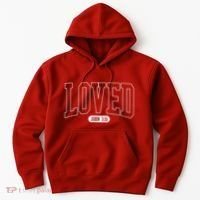 Loved John 3 16 Hoodie thumb 0