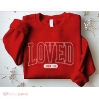 Loved John 3 16 Sweatshirt thumb 2