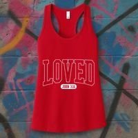 Loved John 3 16 Women's Tank Top thumb 3