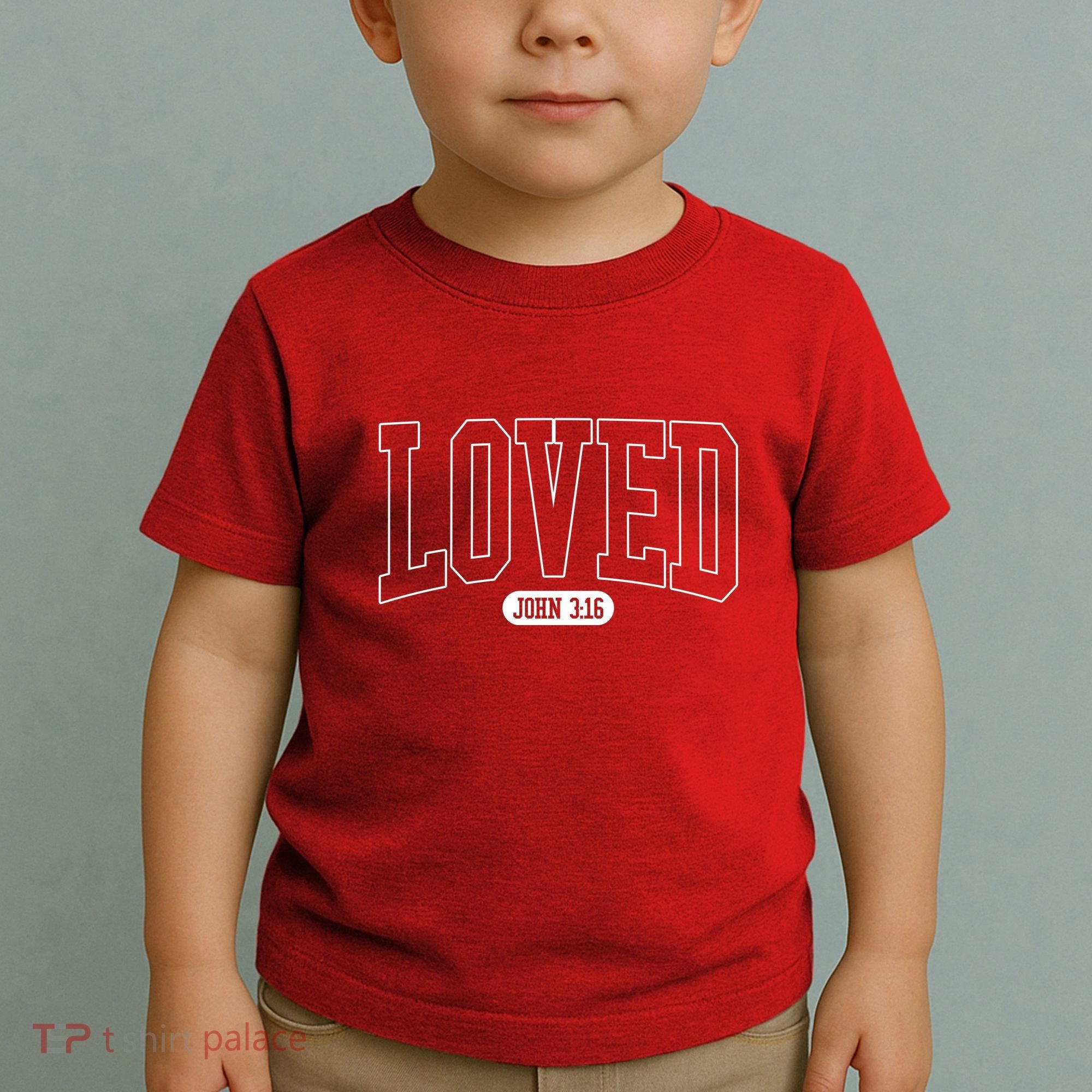 Loved John 3 16 Toddler T-Shirt