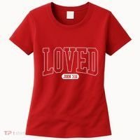Loved John 3 16 Women's T-Shirt thumb 0