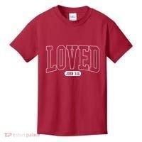 Loved John 3 16 Kids T-Shirt thumb 0