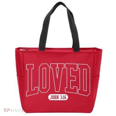 Loved John 3 16 Tote Bag