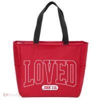 Loved John 3 16 Tote Bag thumb 0